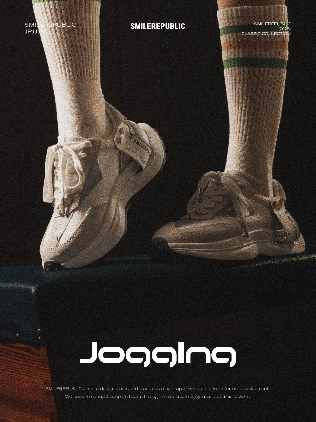【NEW】Retro Jogging Sneaker - SMILEREPUBLIC