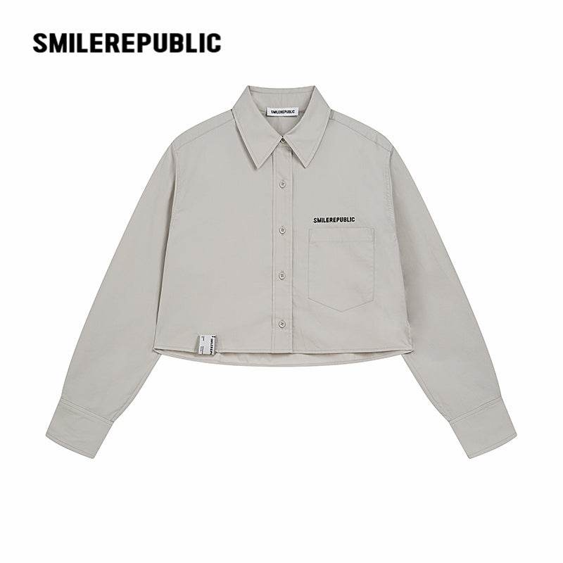 Woven Short Shirt - SMILEREPUBLIC