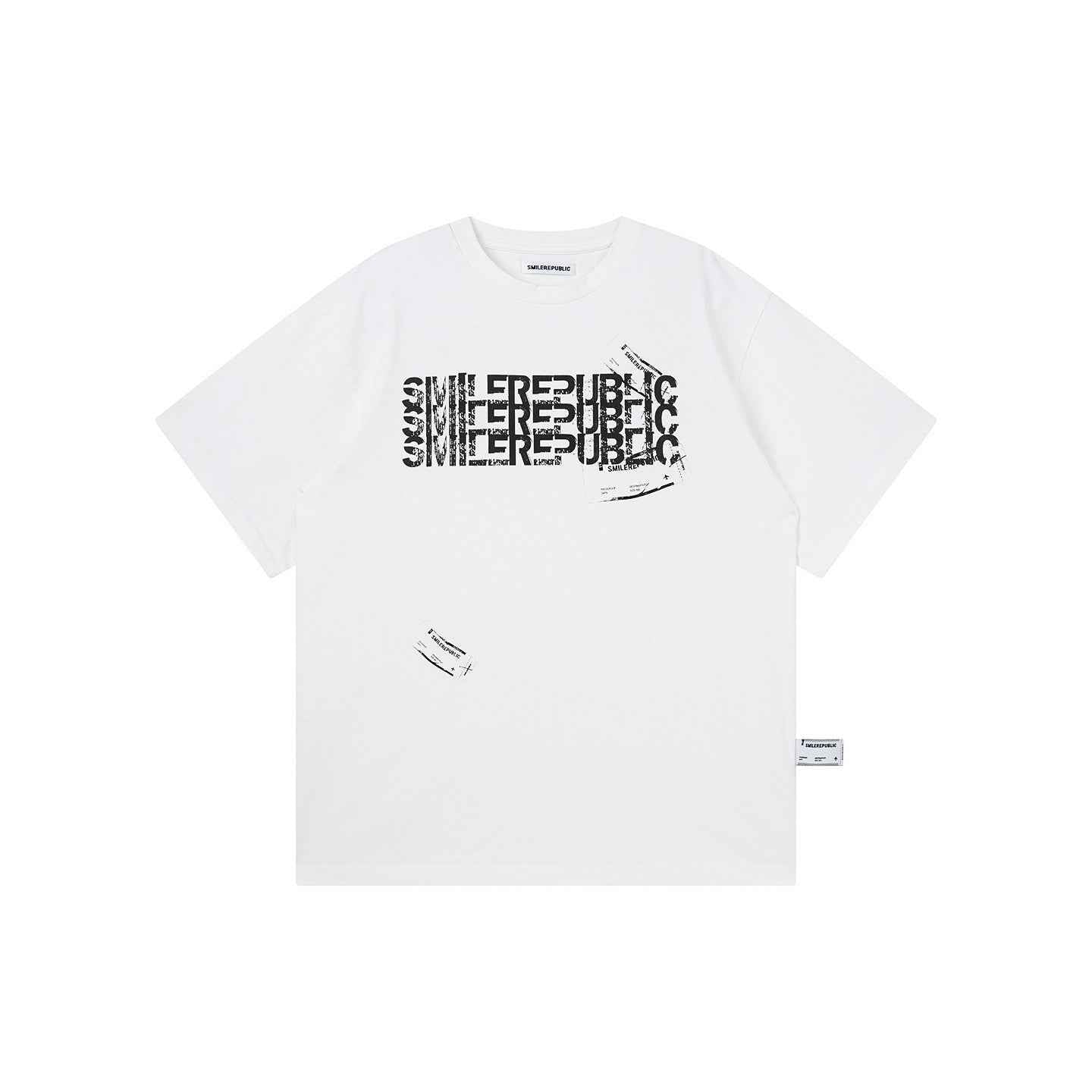 Faded Logo Print T-Shirt