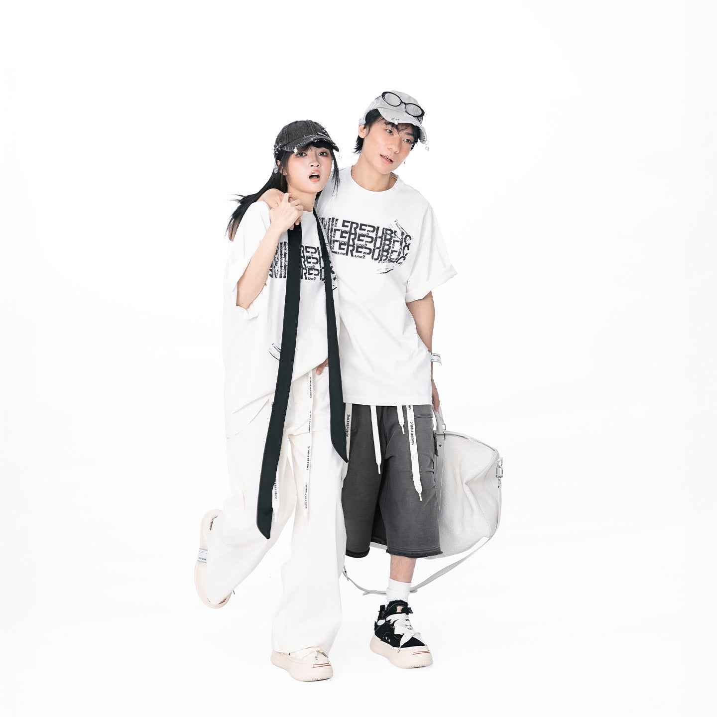 Faded Logo Print T-Shirt