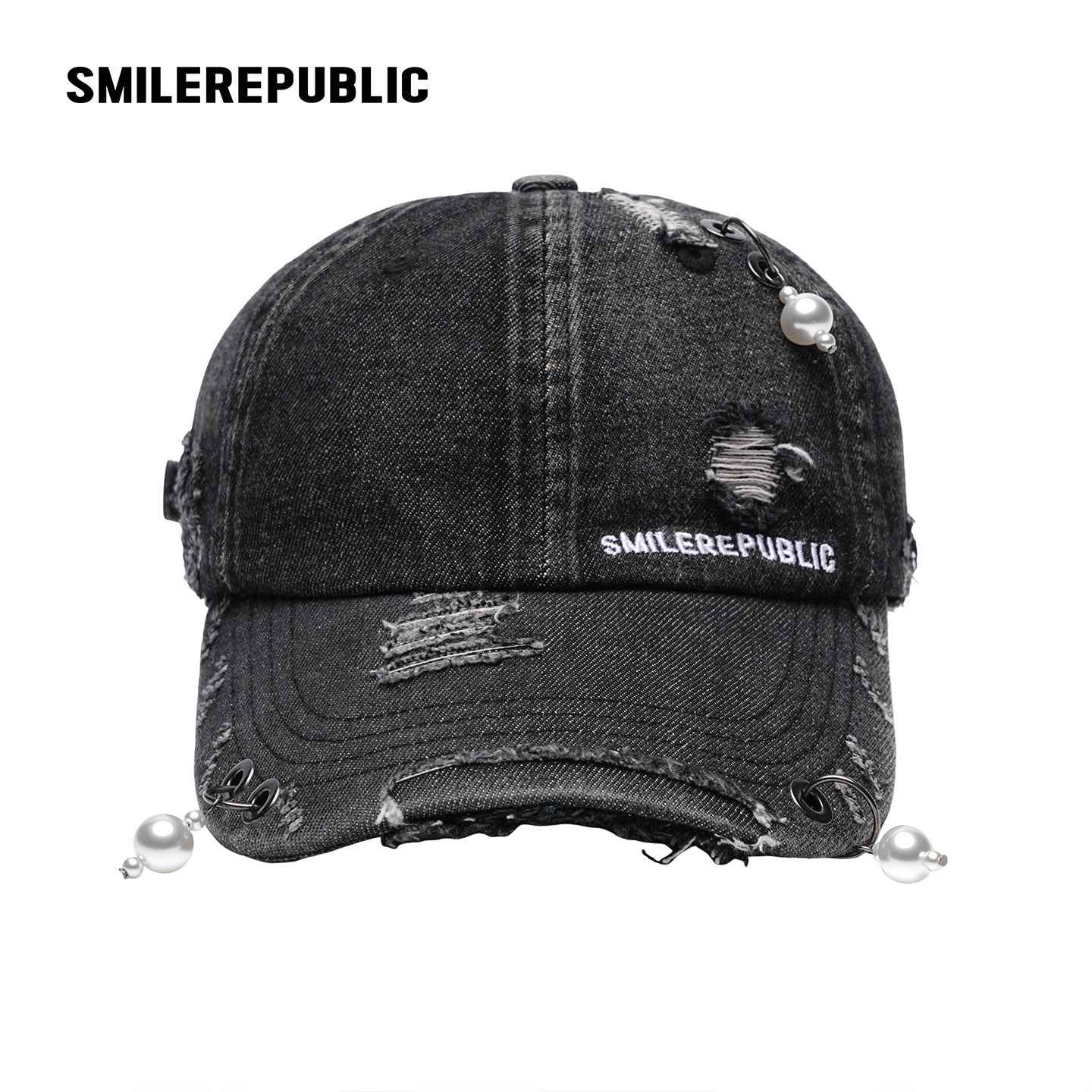 Distressed Pendant Detail Cap
