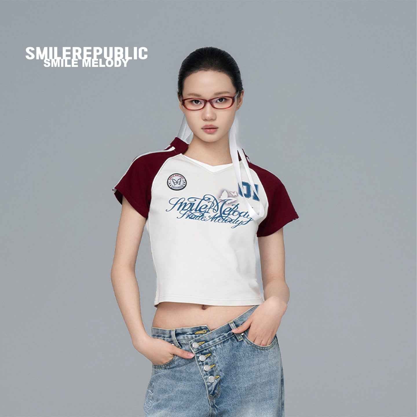 Retro Color Block T-Shirt