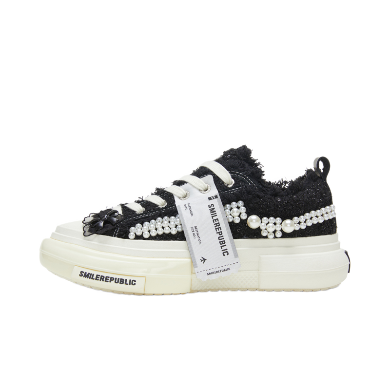 Inception 70s Pearl Obsidian Canvas Shoes