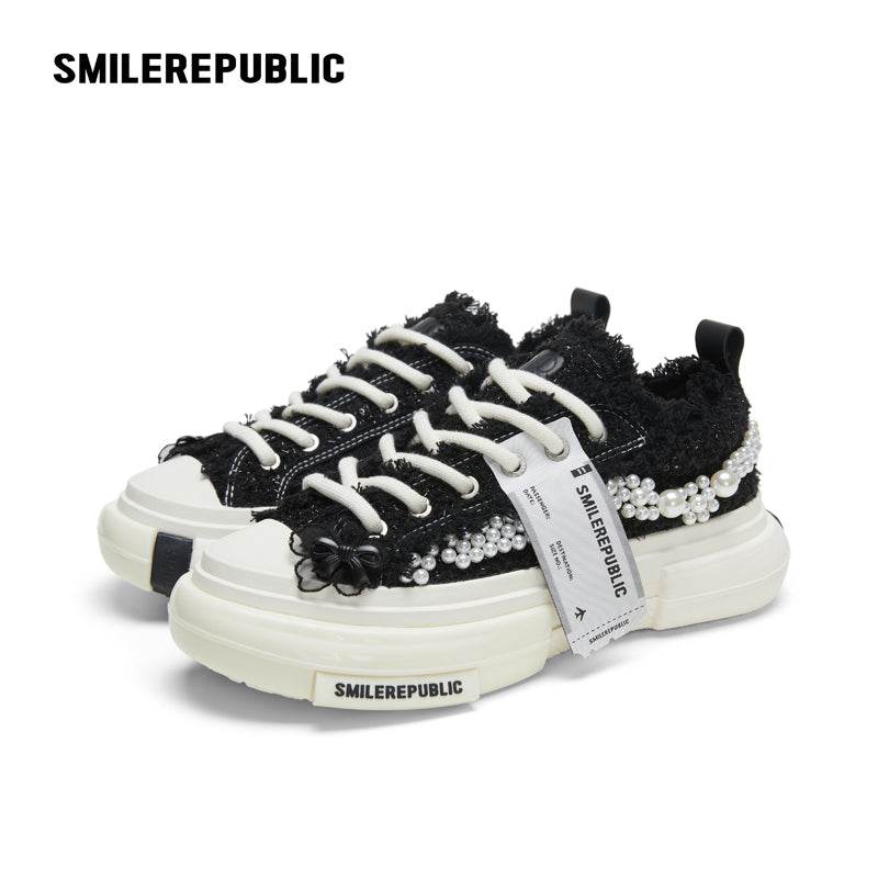 【NEW】Inception 70S Pearl Obsidian Canvas Shoes - SMILEREPUBLIC
