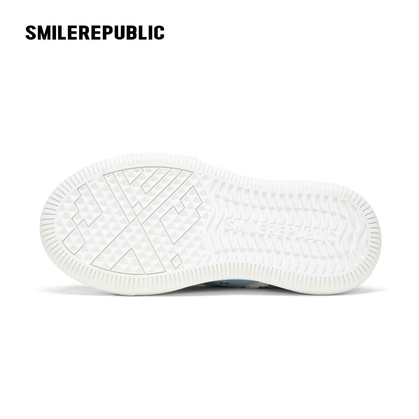 【NEW】Charles Blue Canvas Platform Mule