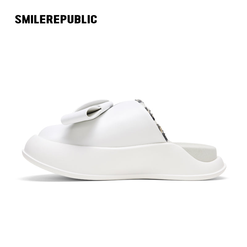 SmileBirken Sheepskin Thick-Soled Slippers