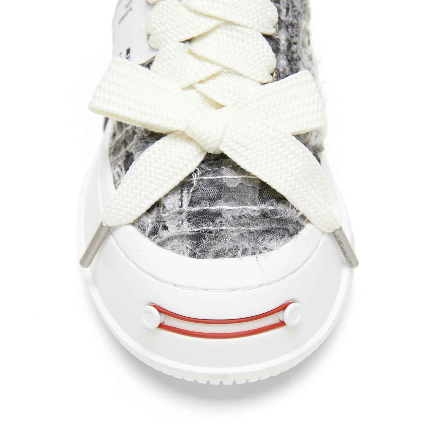 Twilight Mist Grey Low-Top Platform Sneaker-SMILEREPUBLIC