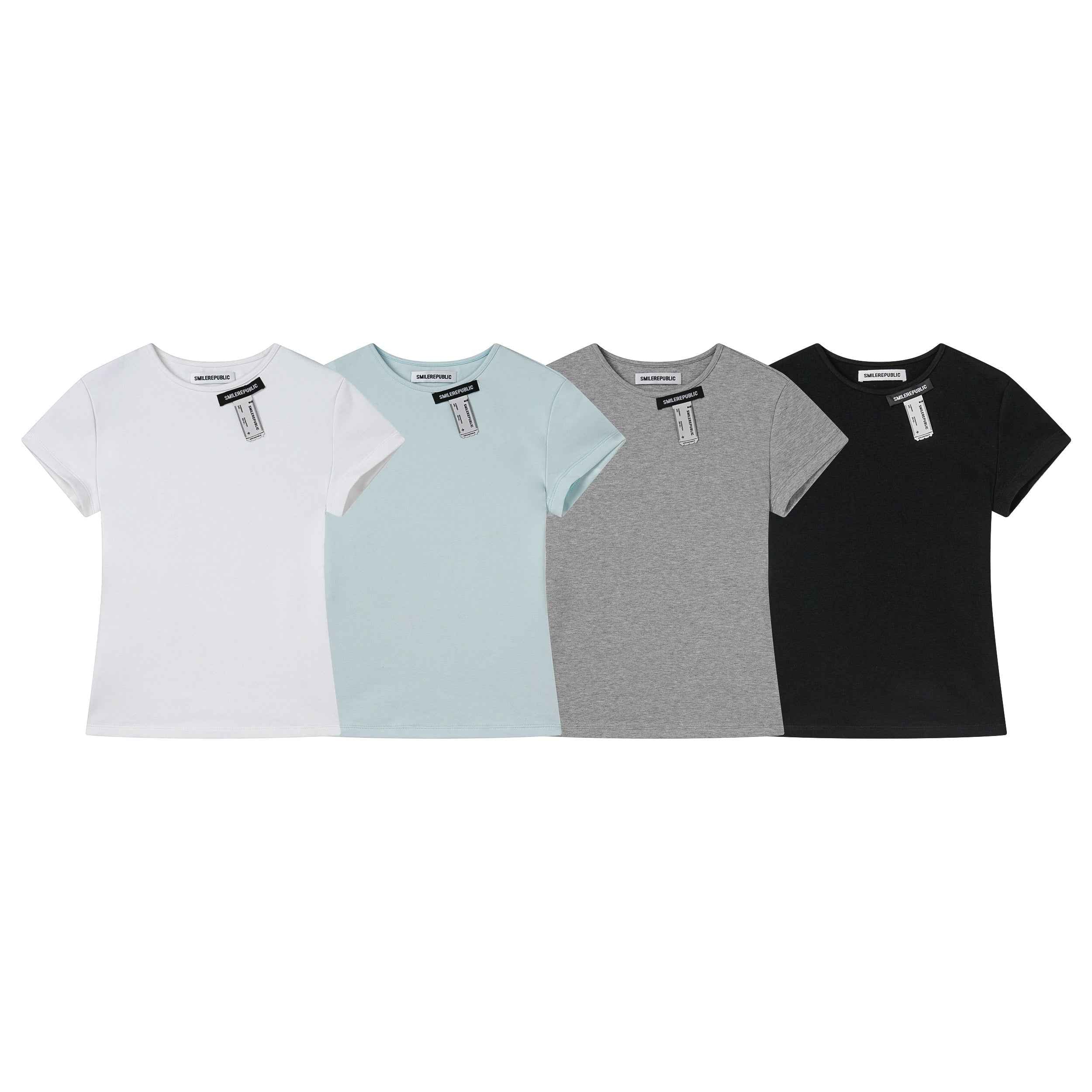 Logo Tag Fitted T-Shirt