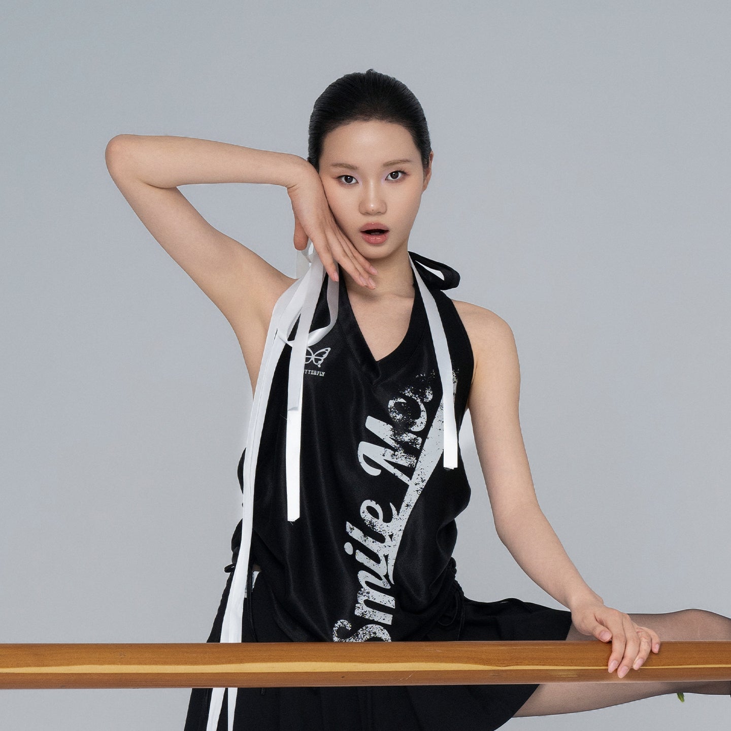 Halter Jersey Tank Top-SMILEREPUBLIC