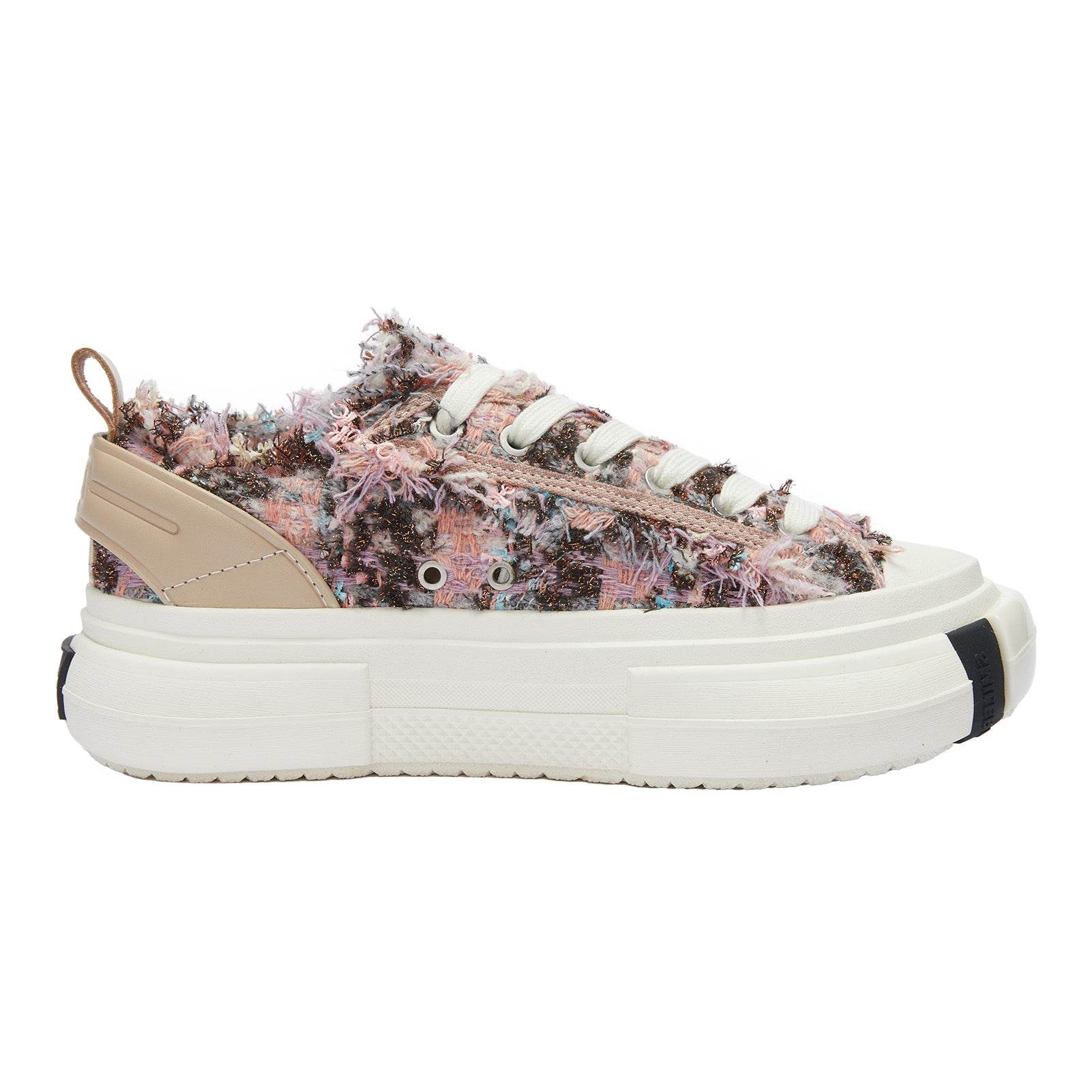 Inception 70s Blossom Purple Tweed SB Sneaker - SMILEREPUBLIC