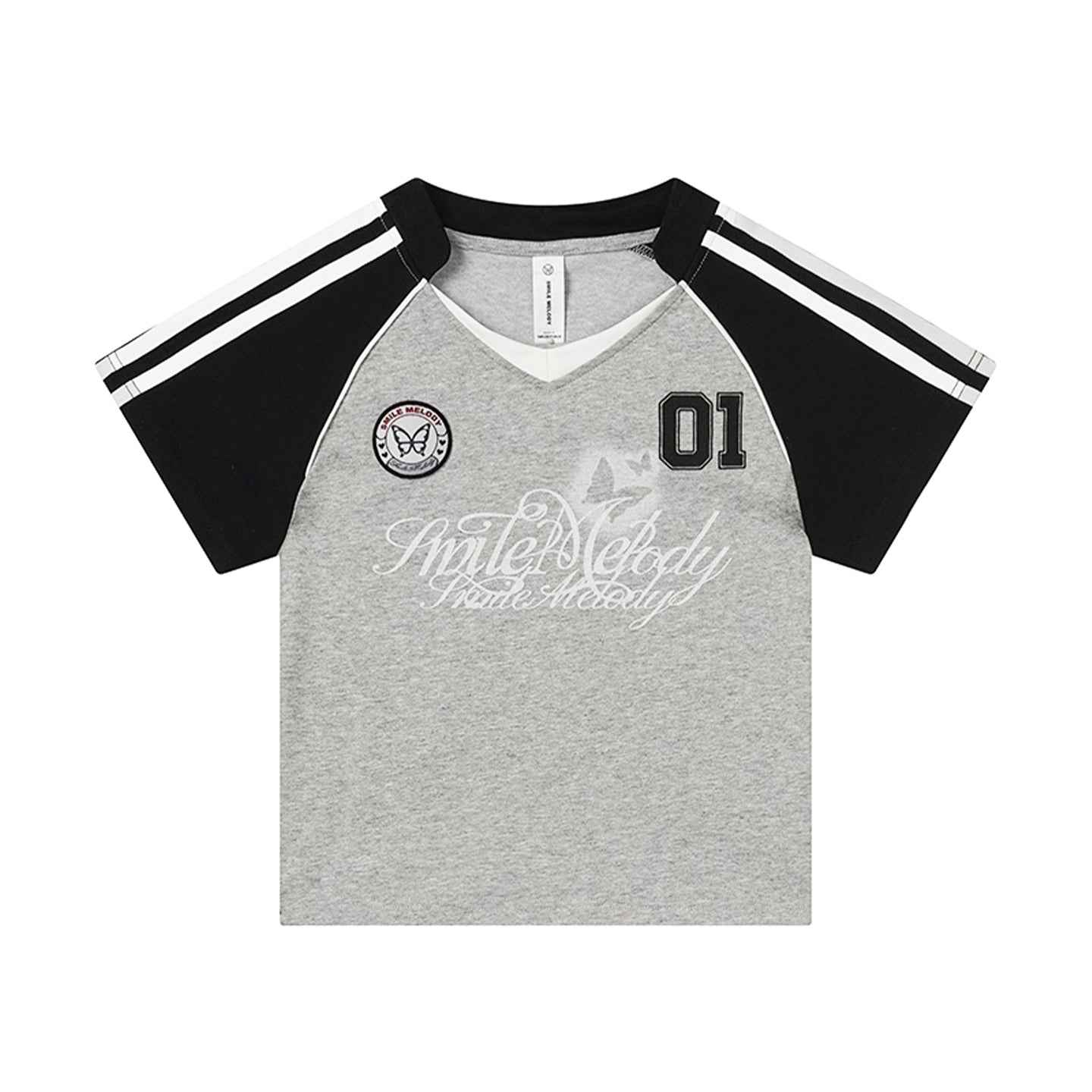 Retro Color Block T-Shirt