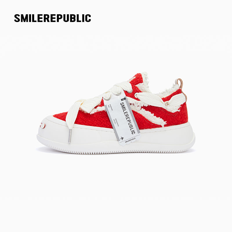 Classic Red Tweed Fashion SB Sneaker