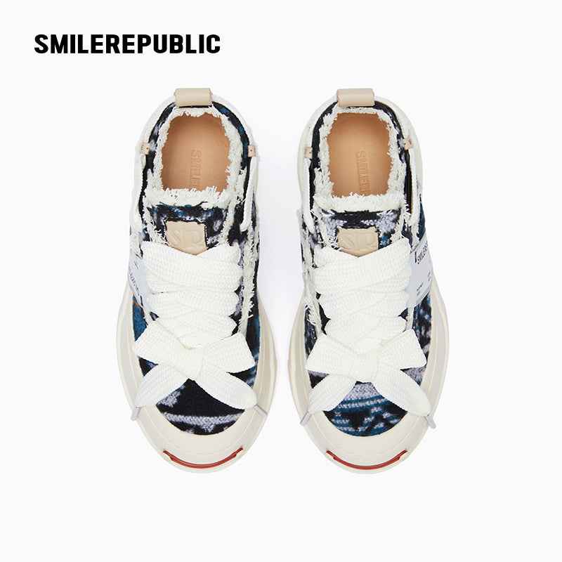 National Pattern Low Top SB Sneaker