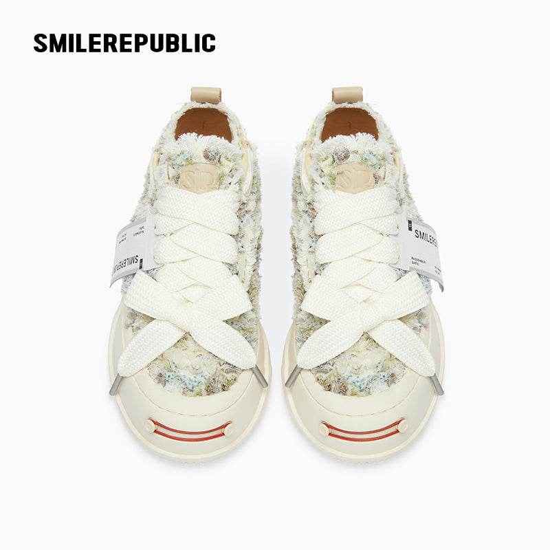 Monet Tweed Low-Top Platform Sneaker-SMILEREPUBLIC