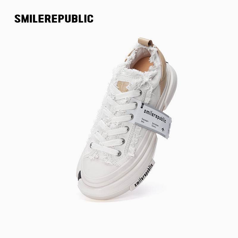 Inception 70s White SB Sneaker - SMILEREPUBLIC