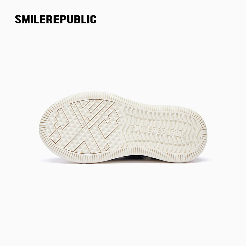 Multicolor Ethnic Pattern Low-Top Platform Sneaker