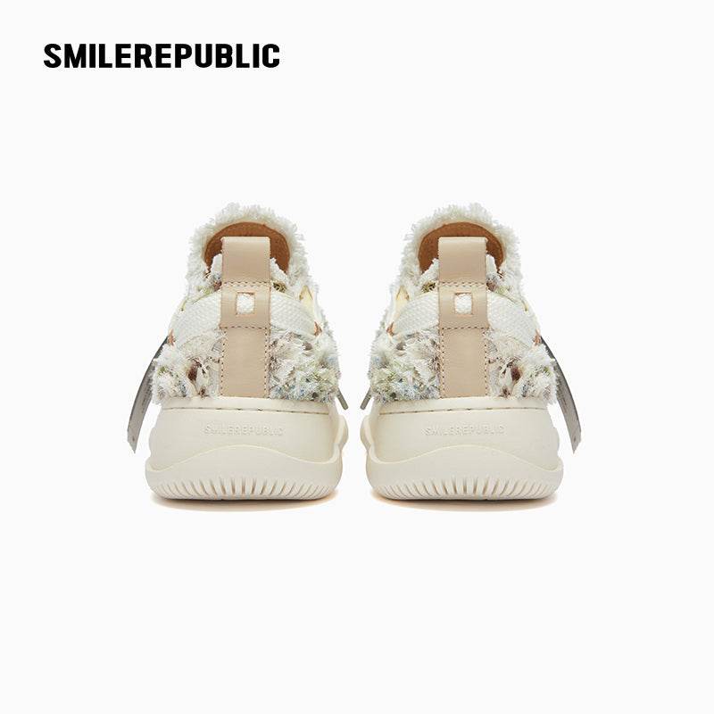Monet Tweed Low-Top Platform Sneaker-SMILEREPUBLIC