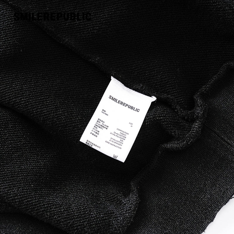 Printed Oversized Hoodie-SMILEREPUBLIC