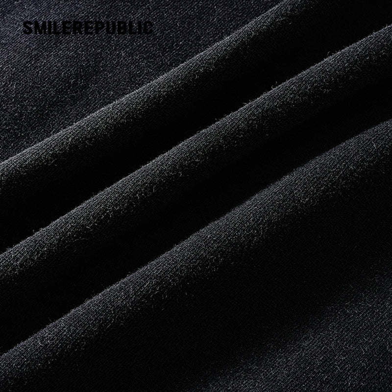 Printed Oversized Hoodie-SMILEREPUBLIC