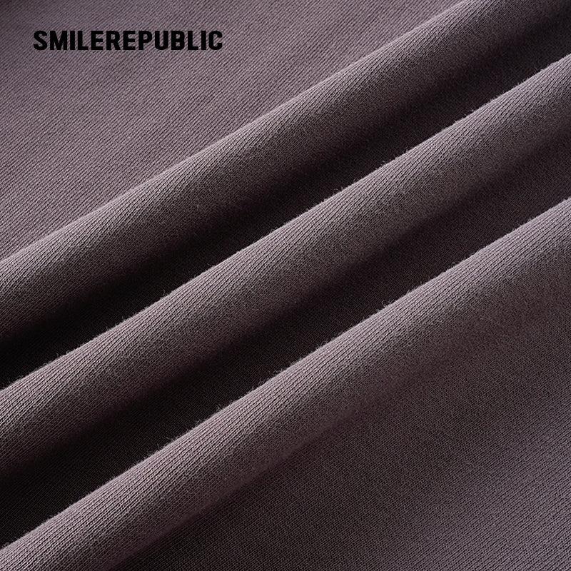 Vintage Faded Distressed Zip-Up Hoodie Jacket-SMILEREPUBLIC