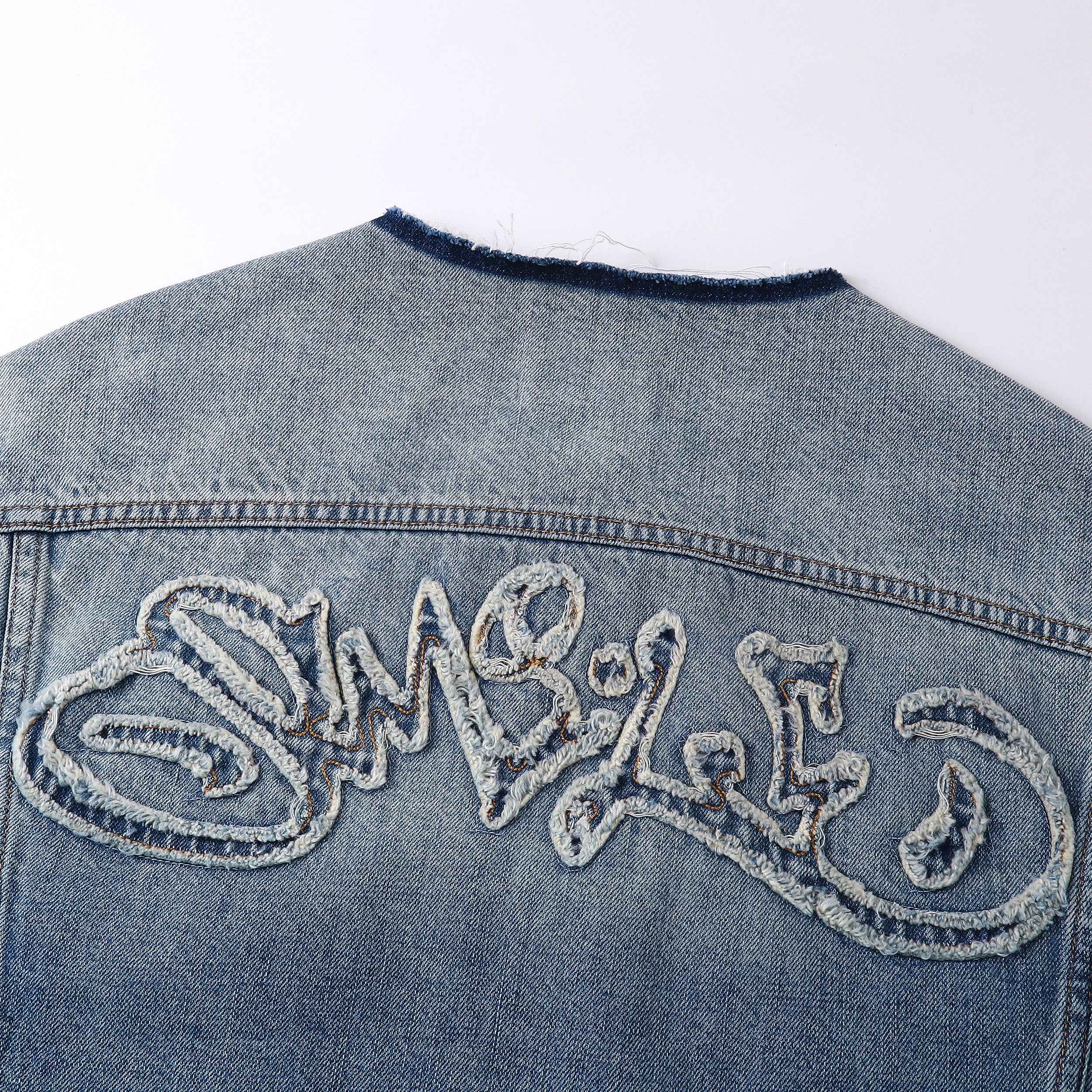 Distressed Denim Jacket