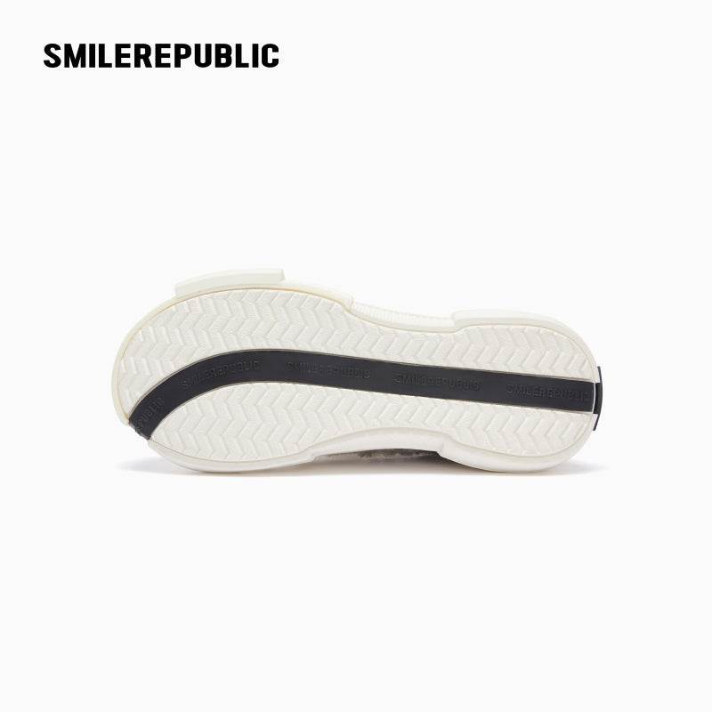 70S Printed Lace Slip On Canvas Shoes - SMILEREPUBLIC