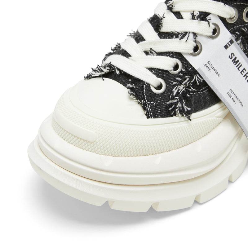 【NEW】2.0 Classic Black White Low Top Sneaker - SMILEREPUBLIC