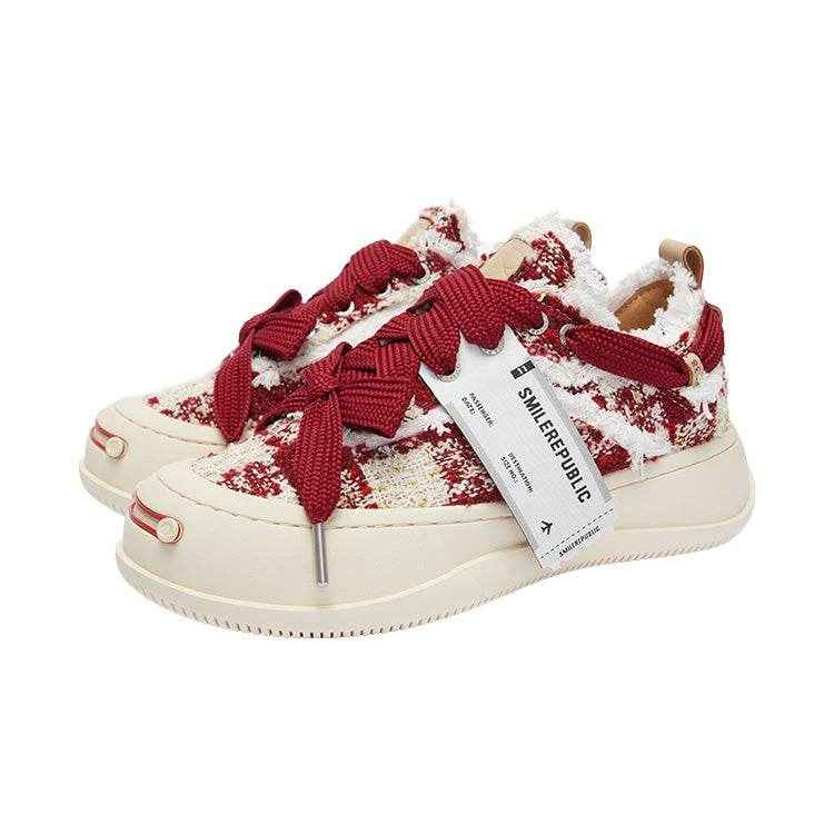 2024 Christmas Limited Style Red & Green Sneakers Gift Box