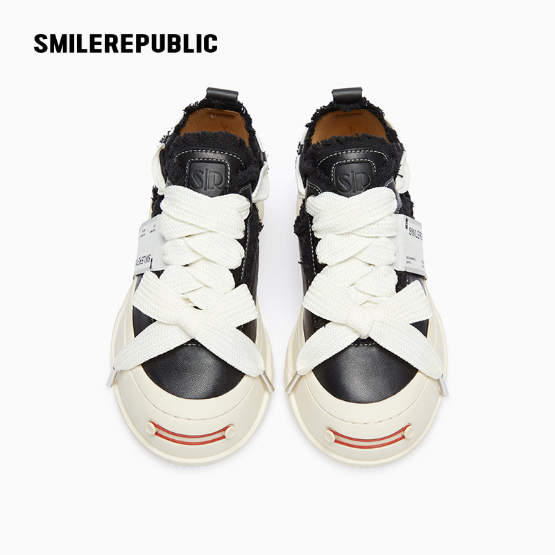 Black Leather Classic Black Sneakers Low Top SB Shoes