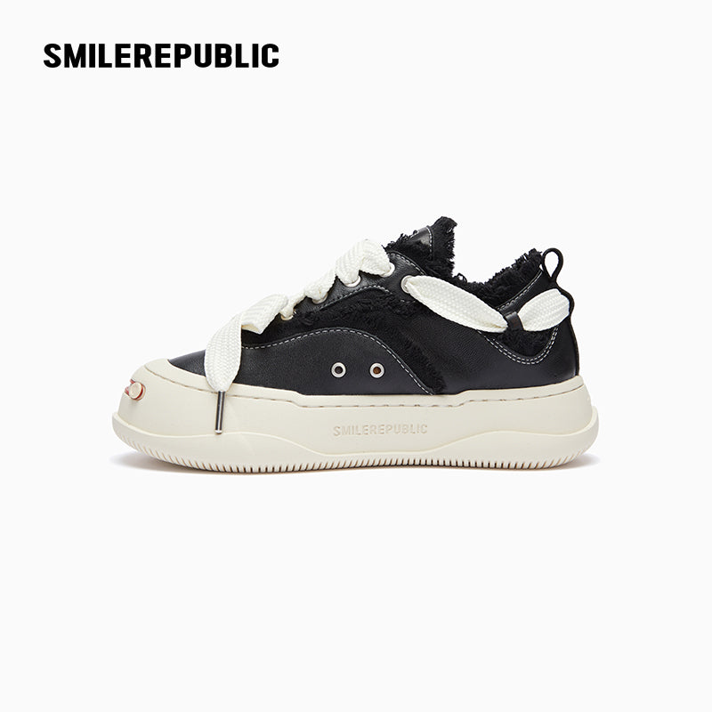 Black Leather Classic Black Sneakers Low Top SB Shoes