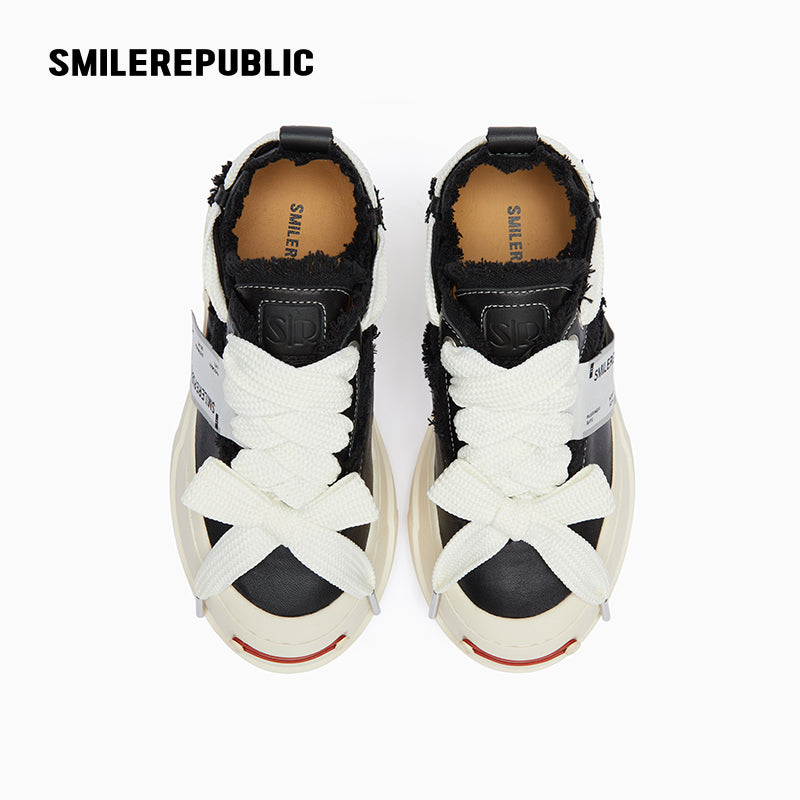 Black Leather Classic Black Sneakers Low Top SB Shoes