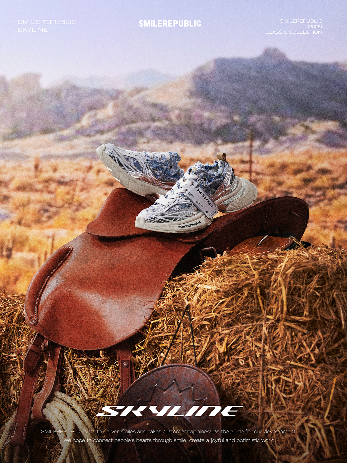 XXXS Denim Blue Silver Slip On Sneaker Canvas Shoes