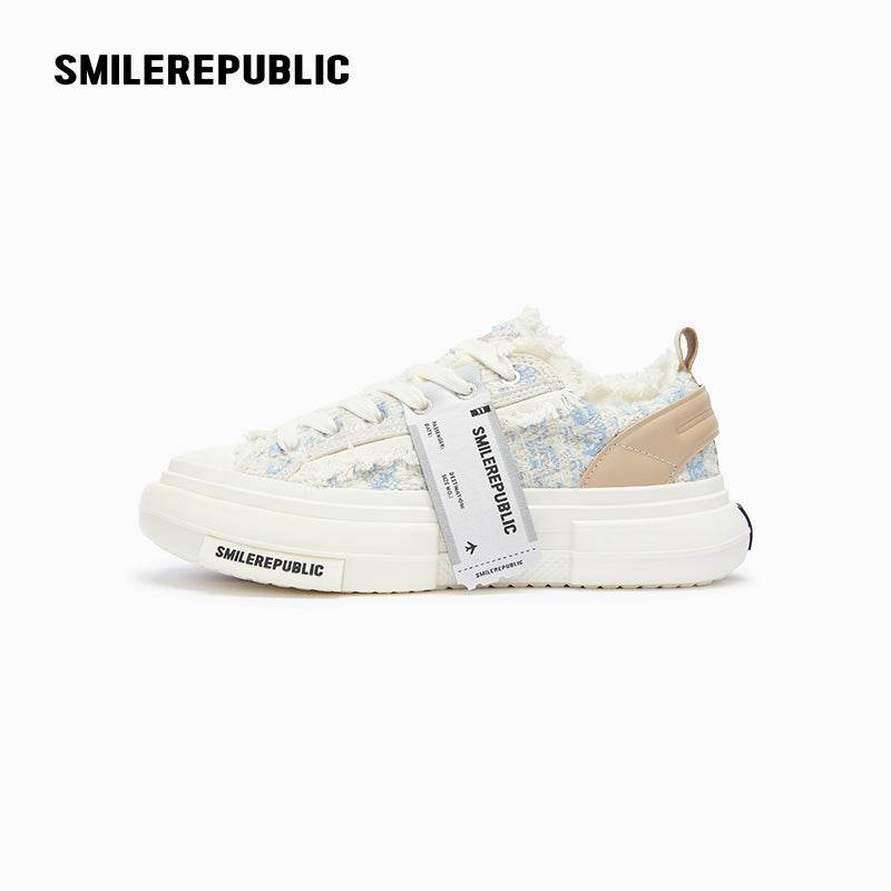 70S Sky Blue Tweed Sb Sneaker - SMILEREPUBLIC