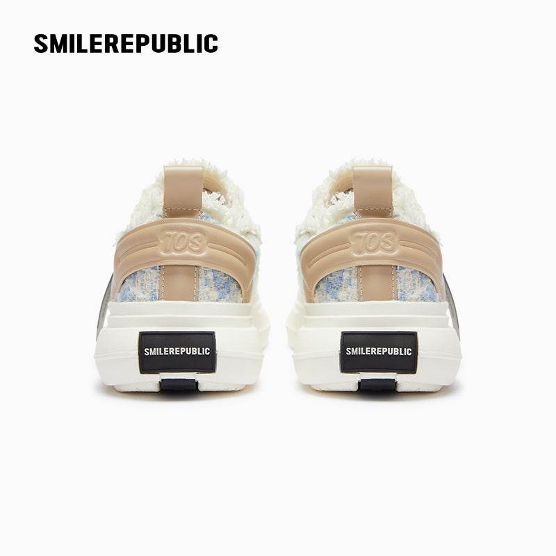 70S Sky Blue Tweed Sb Sneaker - SMILEREPUBLIC