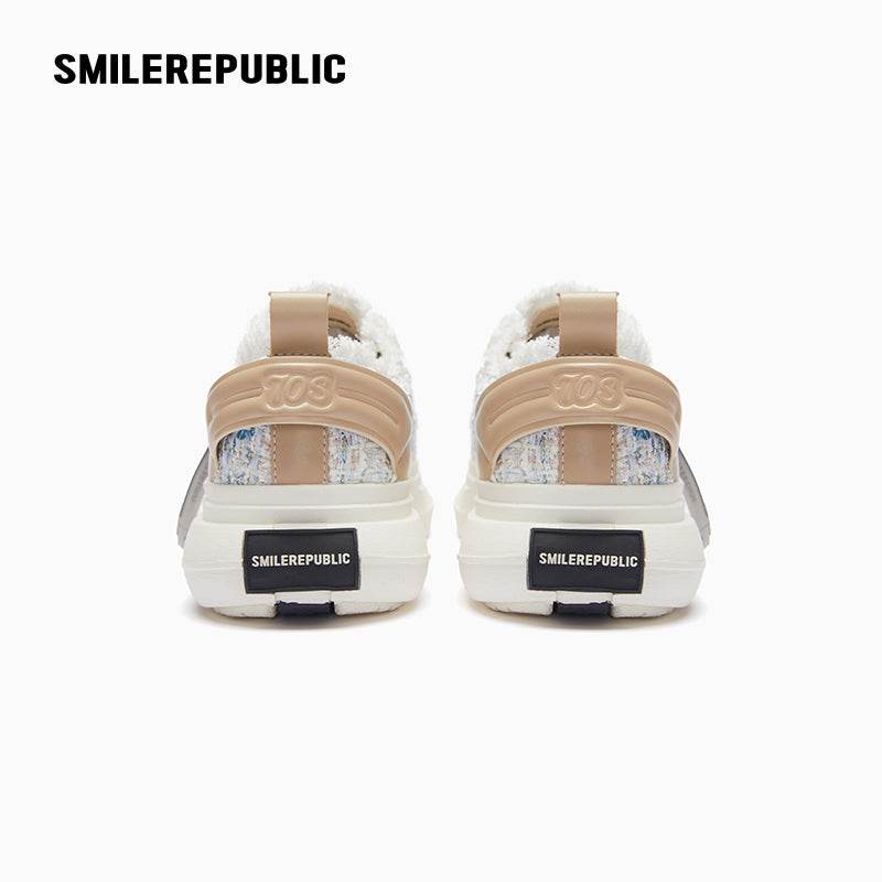 Inception 70s Dreamy Blue Pink Sneaker Slip On Shoes - SMILEREPUBLIC