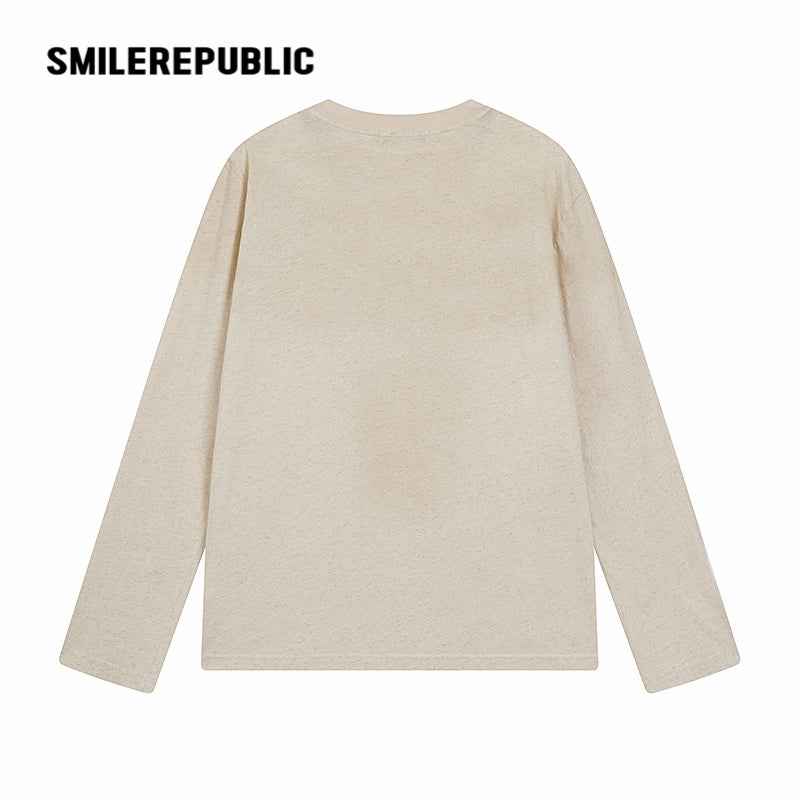 Washed Vintage Loose Fit Long Sleeve T-Shirt
