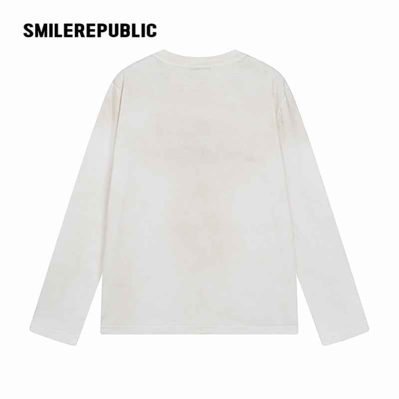 Washed Vintage Loose Fit Long Sleeve T-Shirt