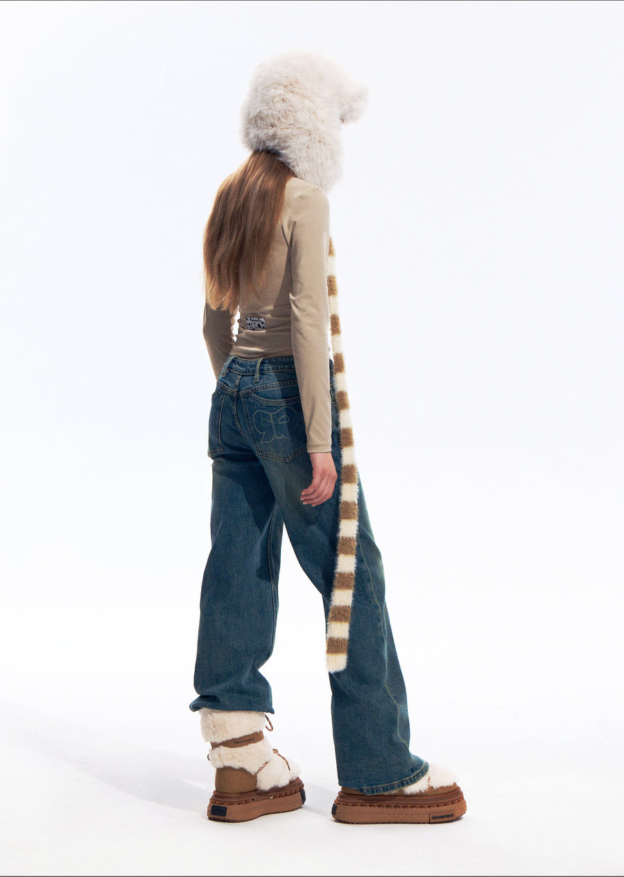 Brown Gray Slim Fit Nylon Spandex Long Sleeve Casual Top for Women, Stretchy Fitted Everyday Shirt 详情图 13