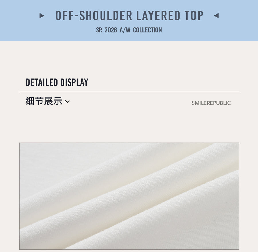 Gray One Shoulder Stretch Top with Viscose Blend Fabric for Women 详情图 14