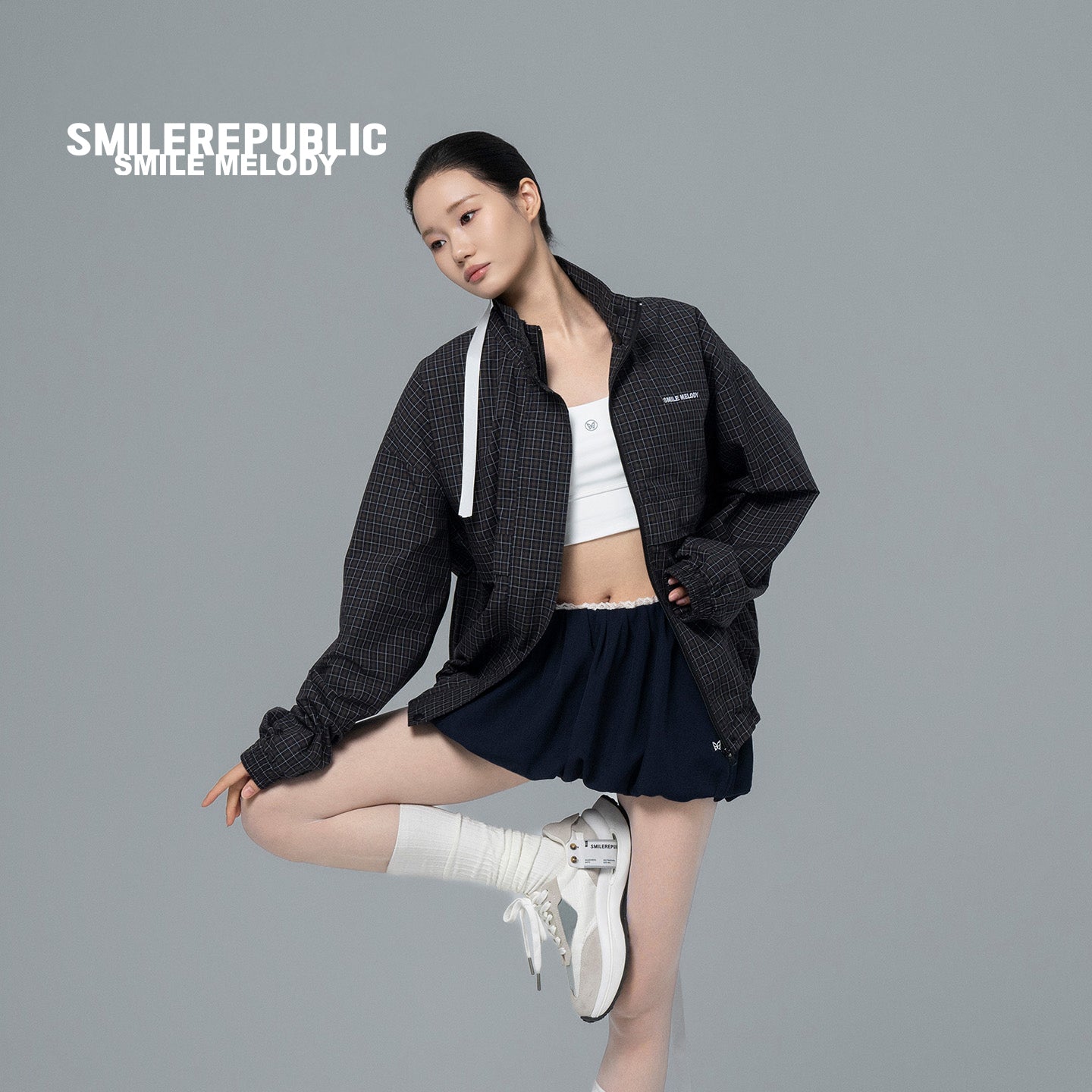 Checked Jacket-SMILEREPUBLIC