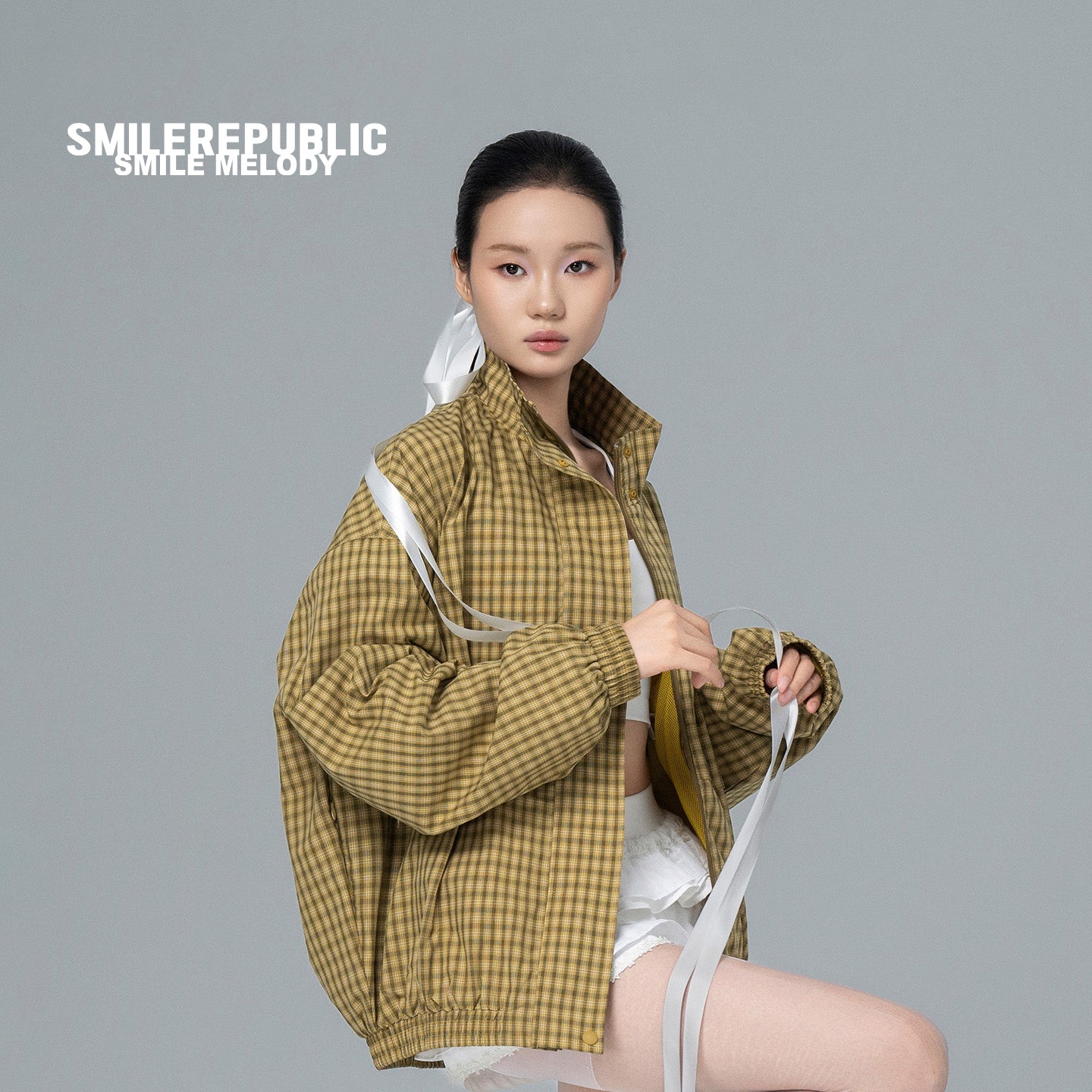 Checked Jacket-SMILEREPUBLIC