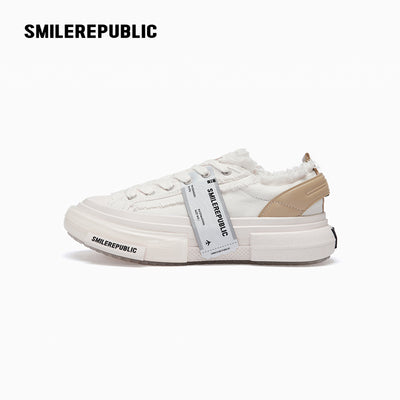 Inception 70S Low White With Lights At The Bottom Sneaker - SMILEREPUBLIC