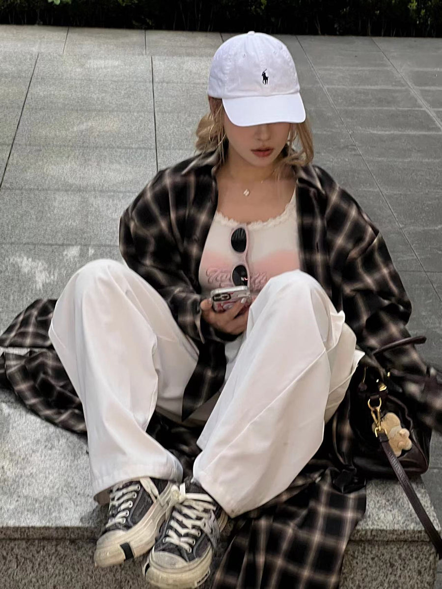Gray Frayed Canvas Chunky Platform Sneakers, Unisex Low Top Lace-Up Casual Streetwear Shoes 详情图 4