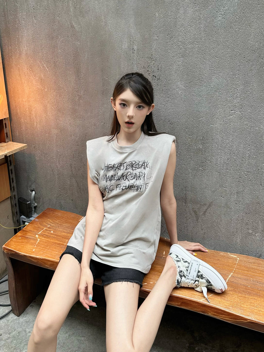 Black White Frayed Herringbone Platform Sneaker Mules, Unisex Backless Lace Up Shoes 详情图 5