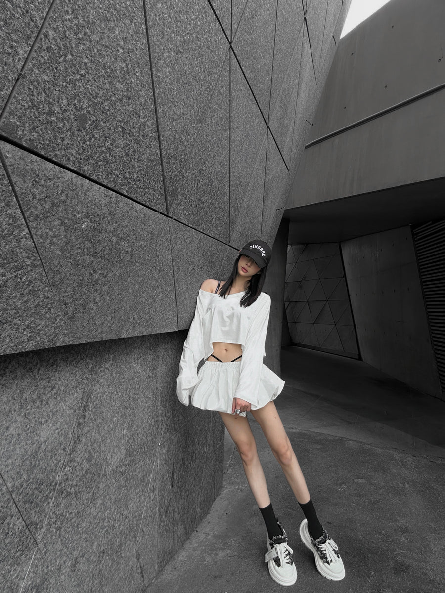 Black White Frayed Canvas Smile Toe Platform Sneakers, Unisex Lace Up Shoes 详情图 7