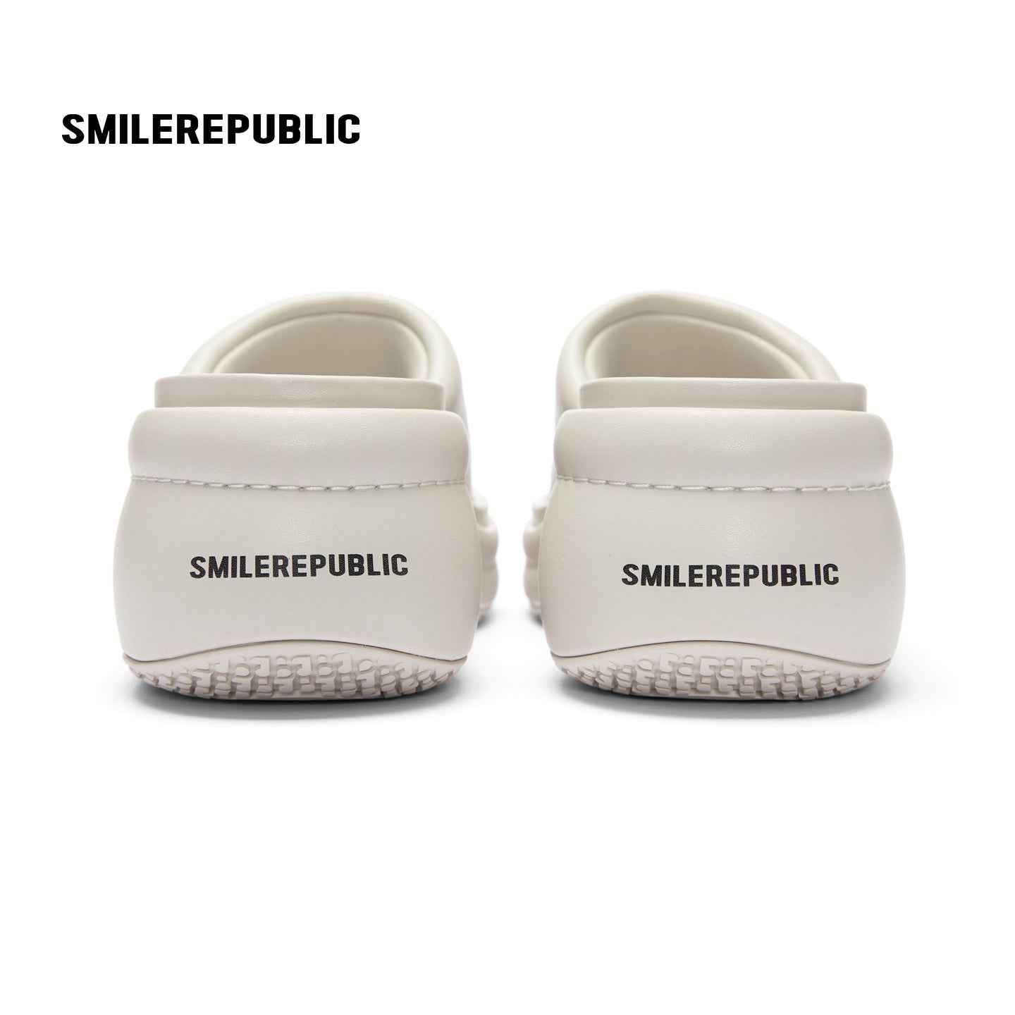 Off White Silver Tone 3D Logo Platform Wedge Slide Sandals, Open Toe