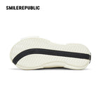Ash Gray Frayed Trim Chunky Platform Sneaker Mules, Unisex Shoes