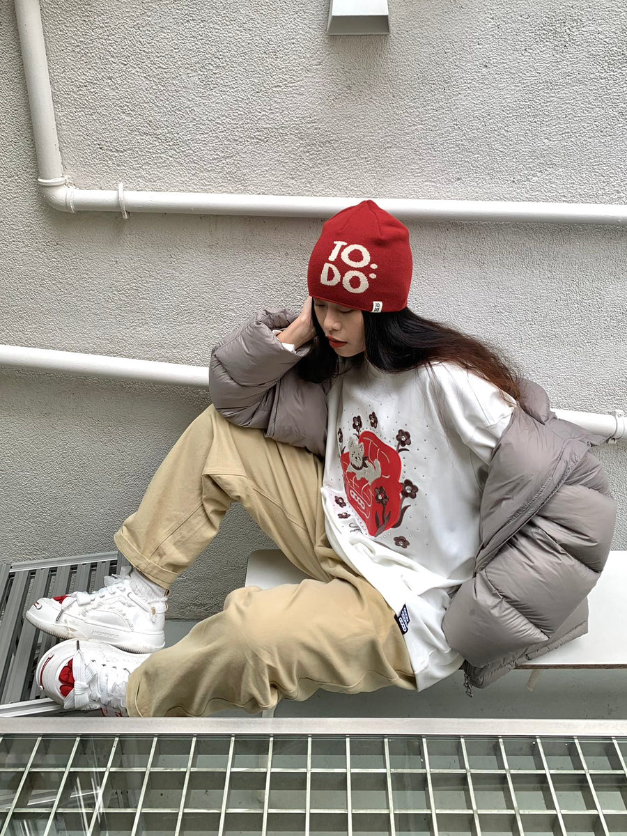 Cream Heart Patch Frayed Low Top Platform Sneakers for Women, Lace Up Smile Toe Casual Shoes 详情图 6