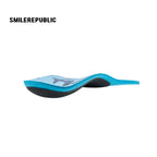 SMILEREPUBLIC Blue Arch Support Insoles with EVA Cushioning and TPU Support, Breathable Comfort Inserts for Sneakers
