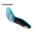 SMILEREPUBLIC Blue Arch Support Insoles with EVA Cushioning and TPU Support, Breathable Comfort Inserts for Sneakers
